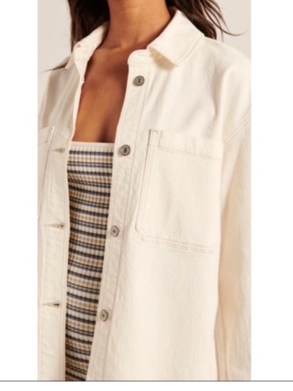 Abercrombie & Finch Women’s Denim Shirt/Jacket ~ Size Medium NWT
